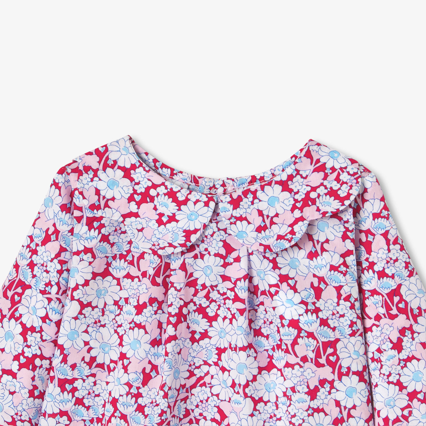 Baby girl blouse in Liberty fabric