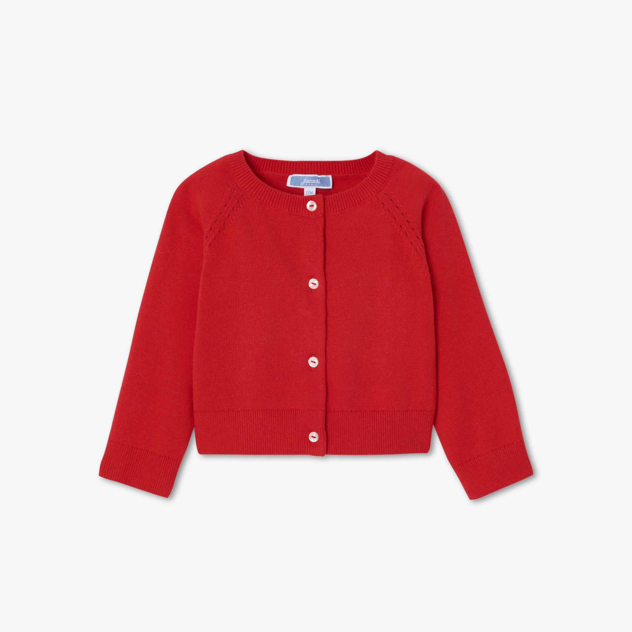 Baby girl cotton cardigan