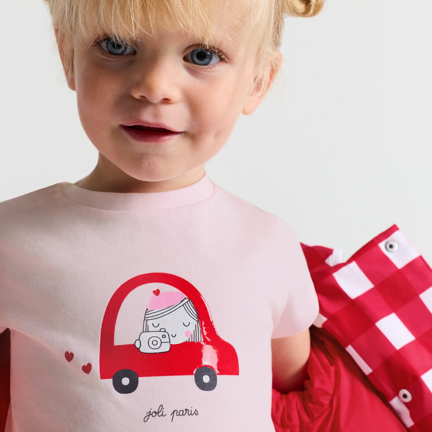 Baby girl cotton T-shirt with pattern