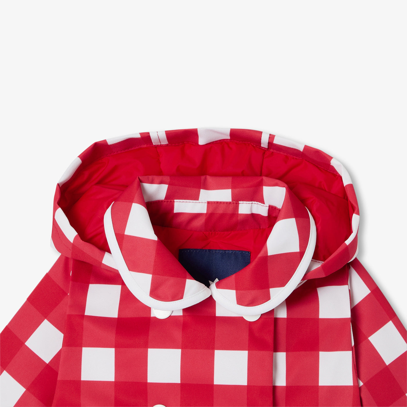 Baby girl gingham coat