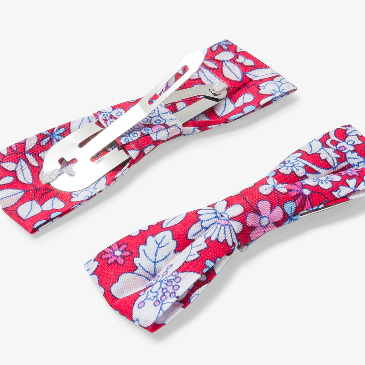 Girl pair of Liberty fabric hair clips