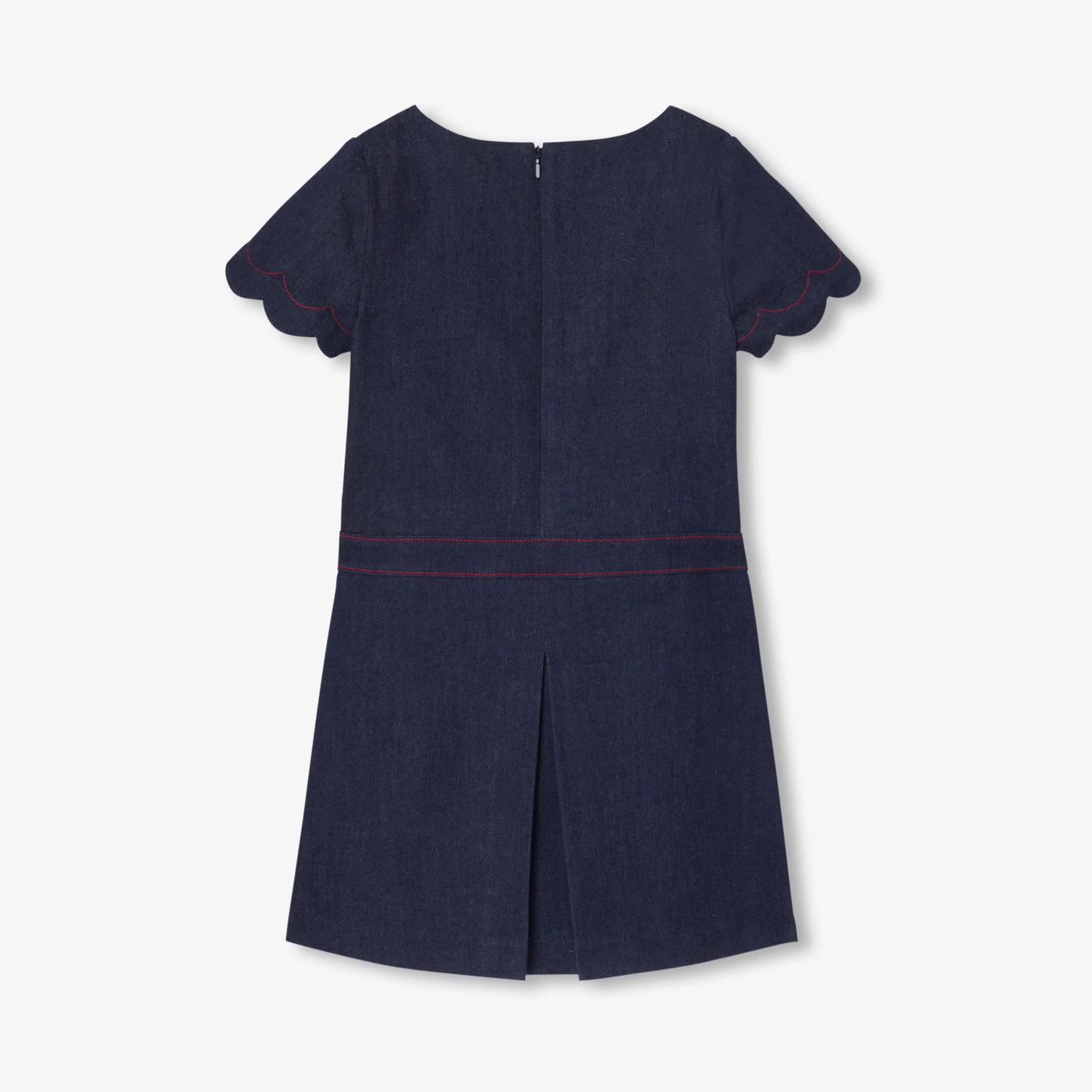 Girl raw denim dress
