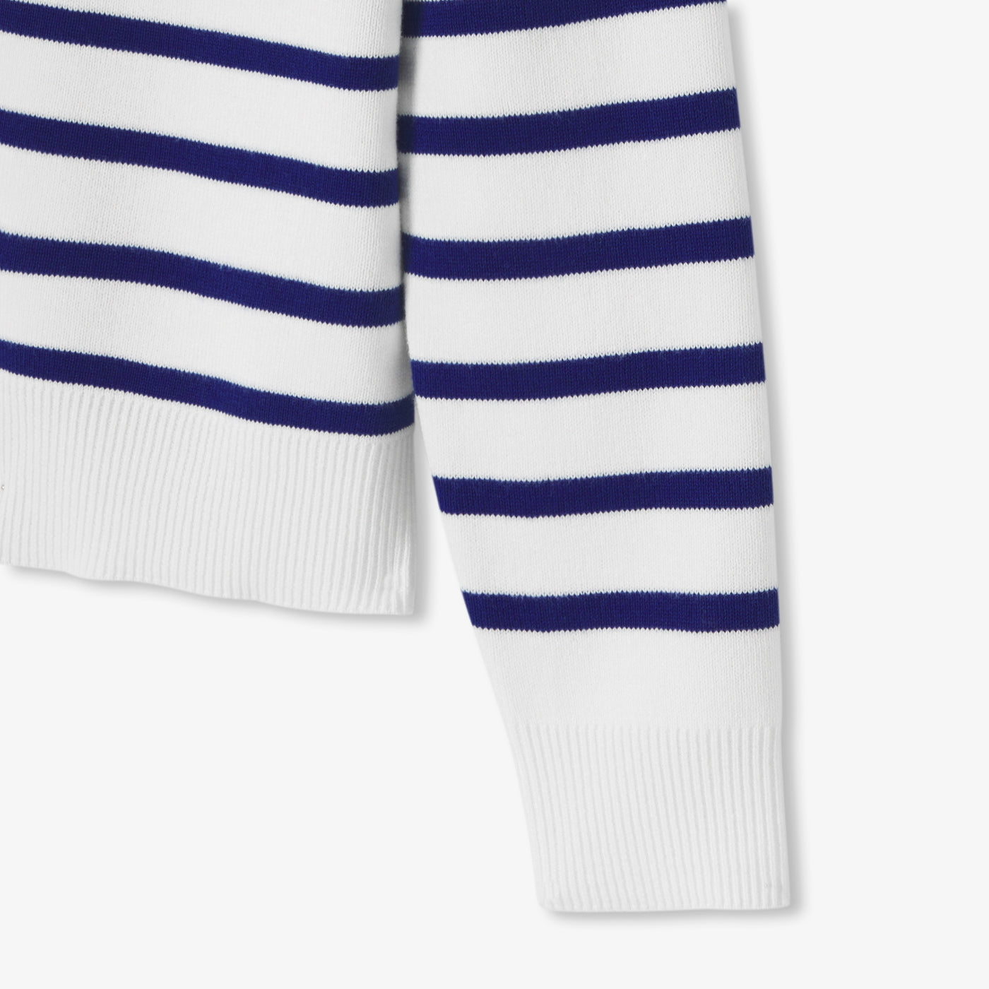 Girl jersey knit sailor sweater