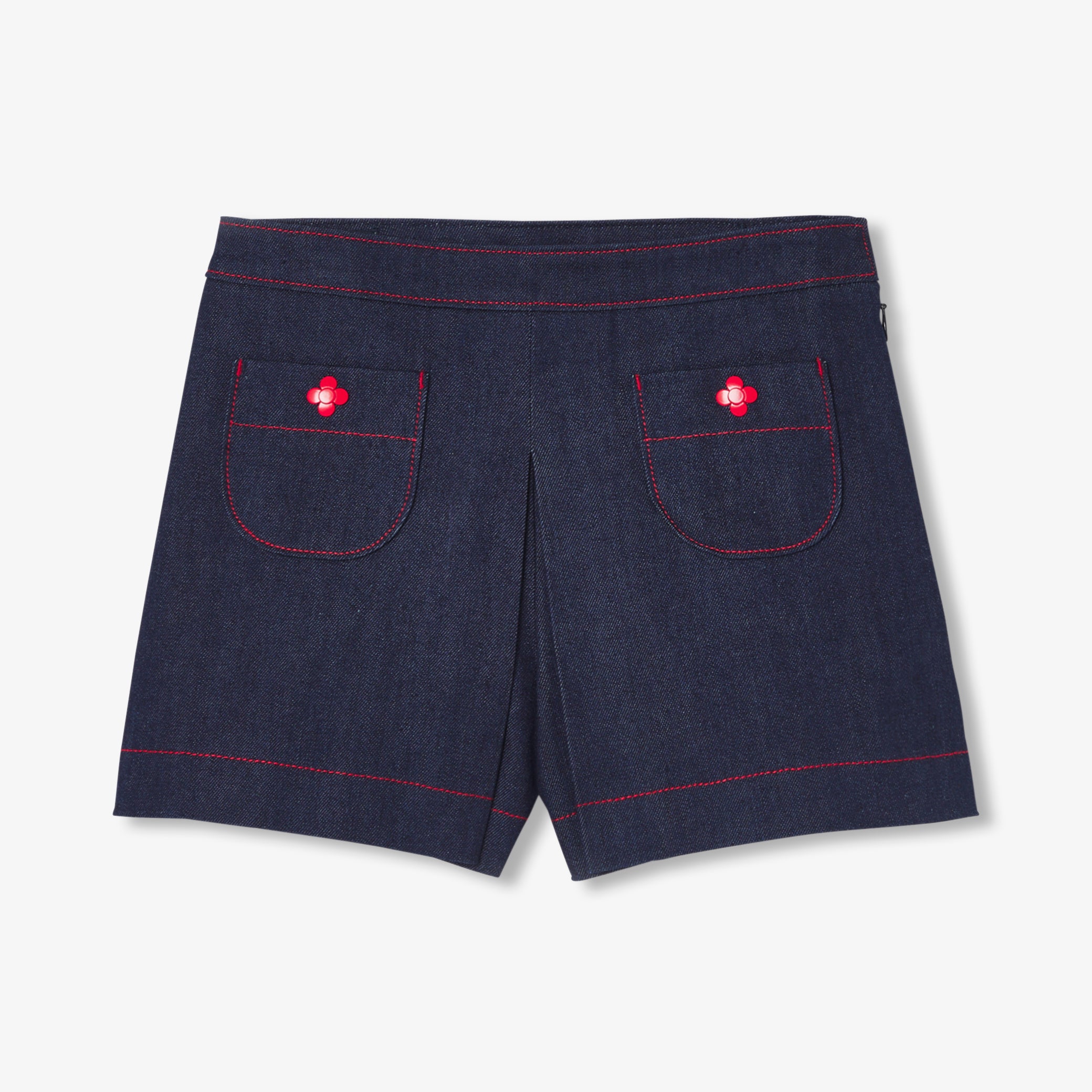 Girl denim skirt shorts