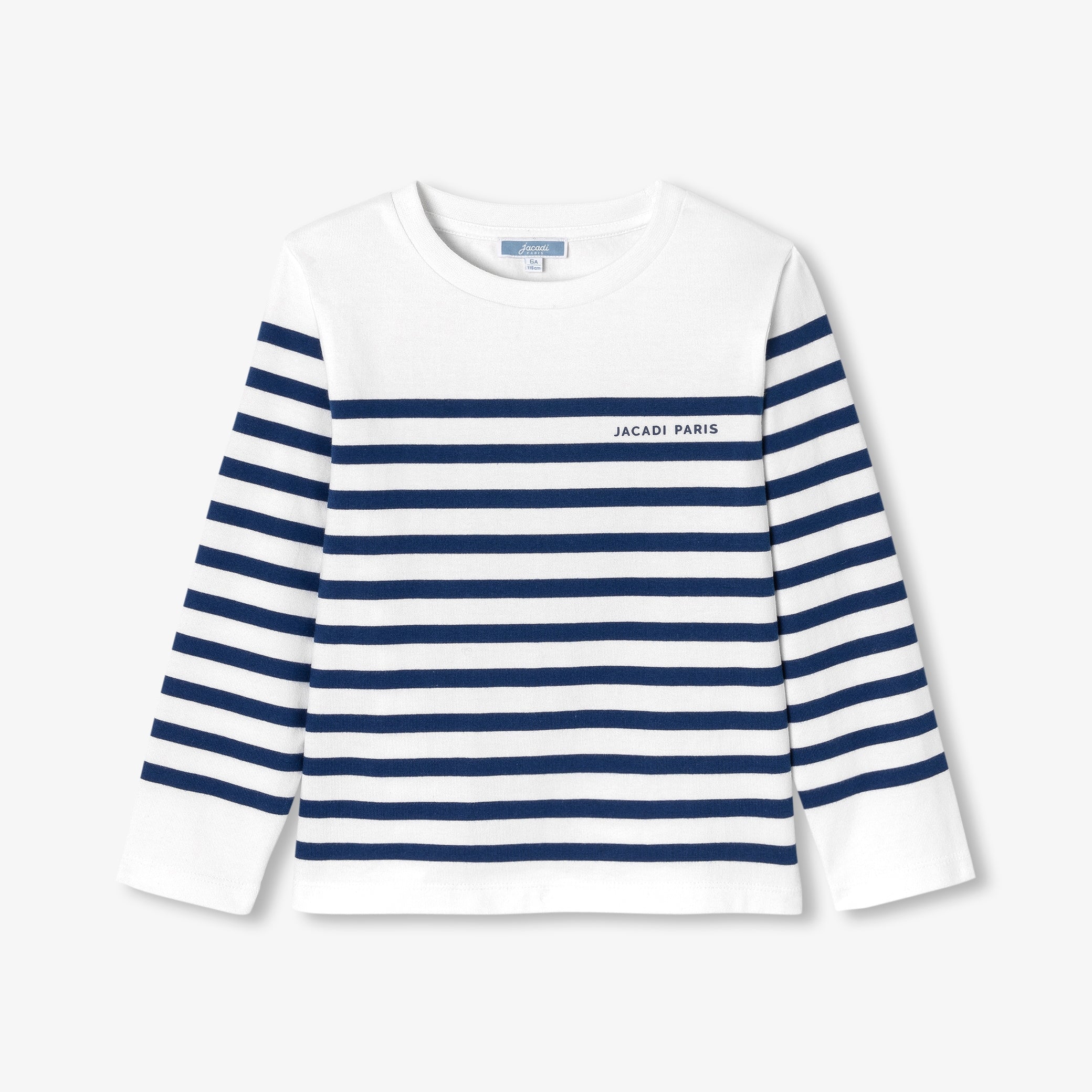 Child cotton jersey Breton tee