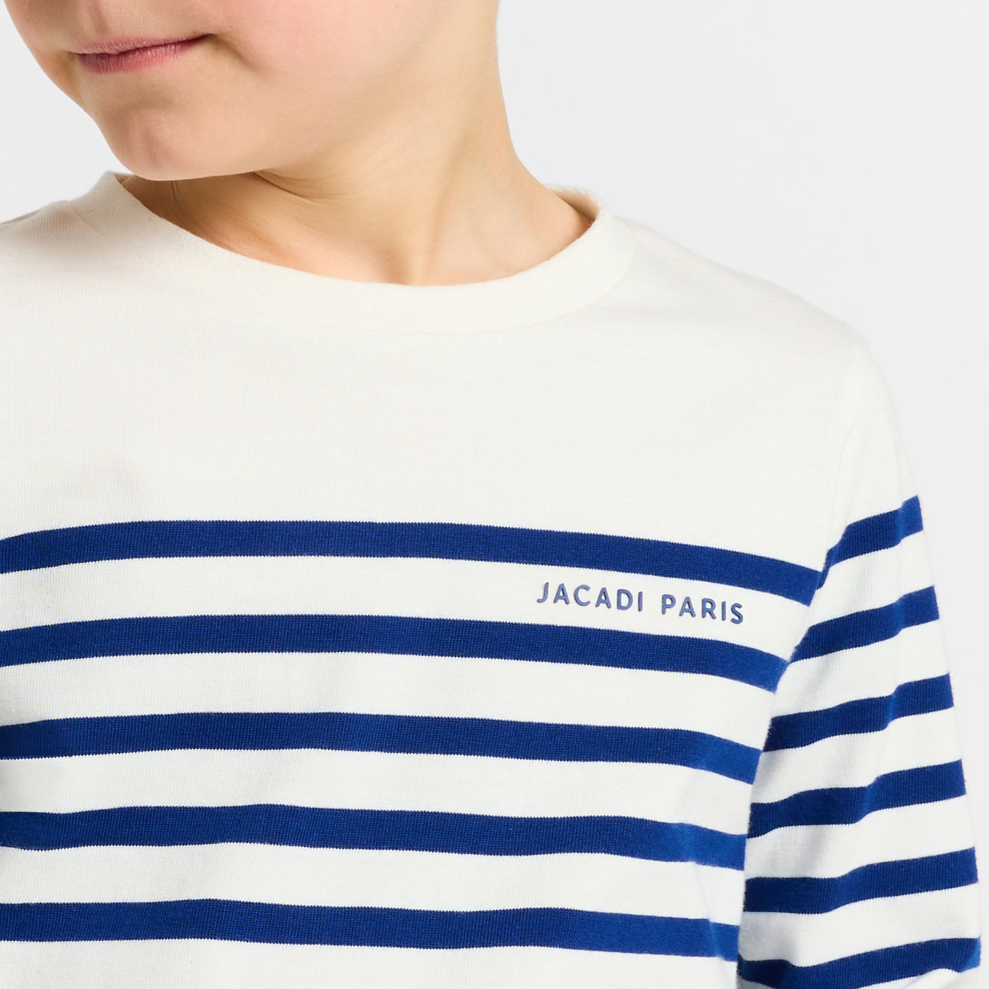 Child cotton jersey Breton tee
