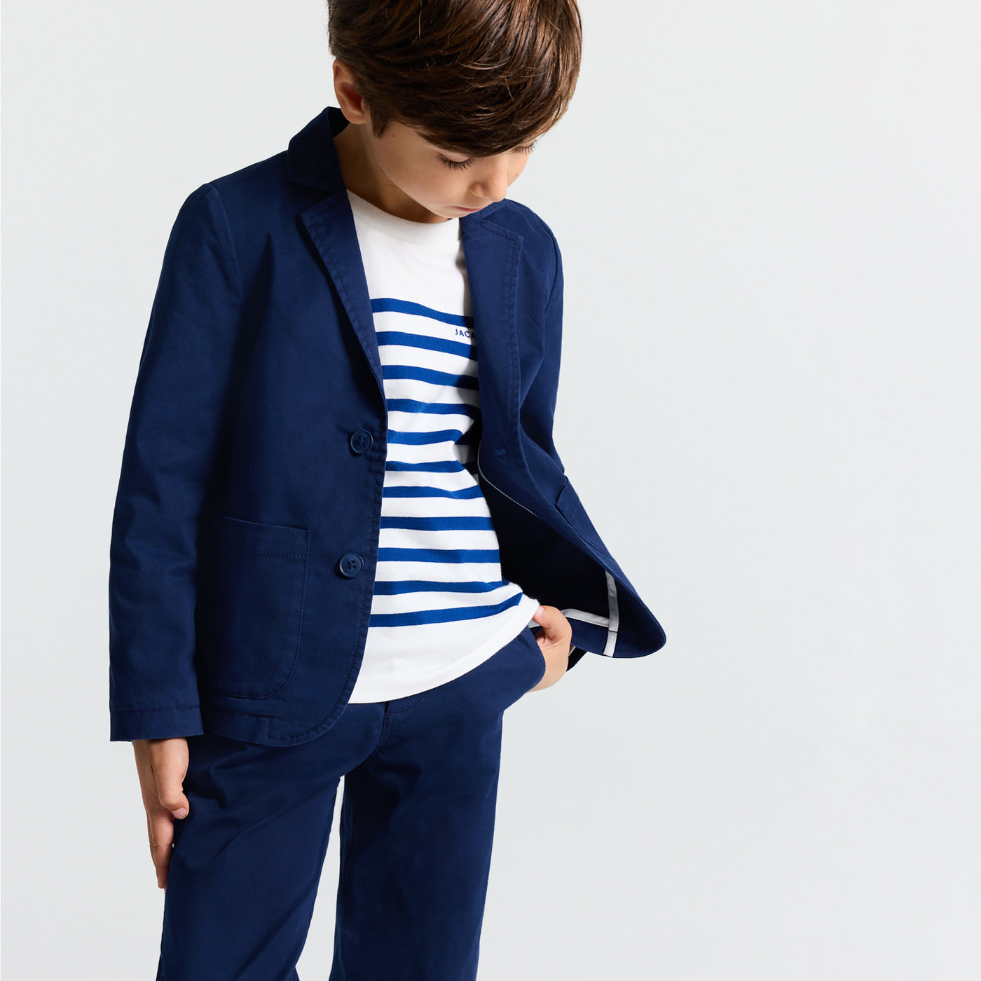 Unisex lightweight twill jacket