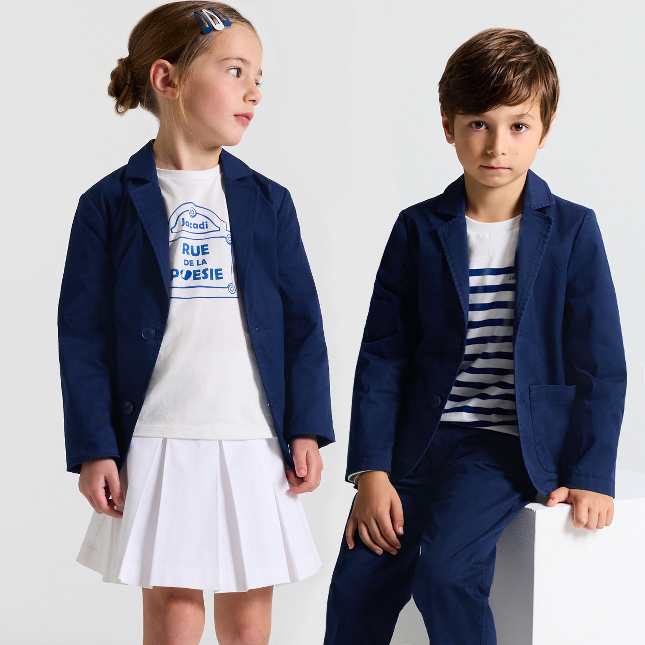 Unisex lightweight twill jacket