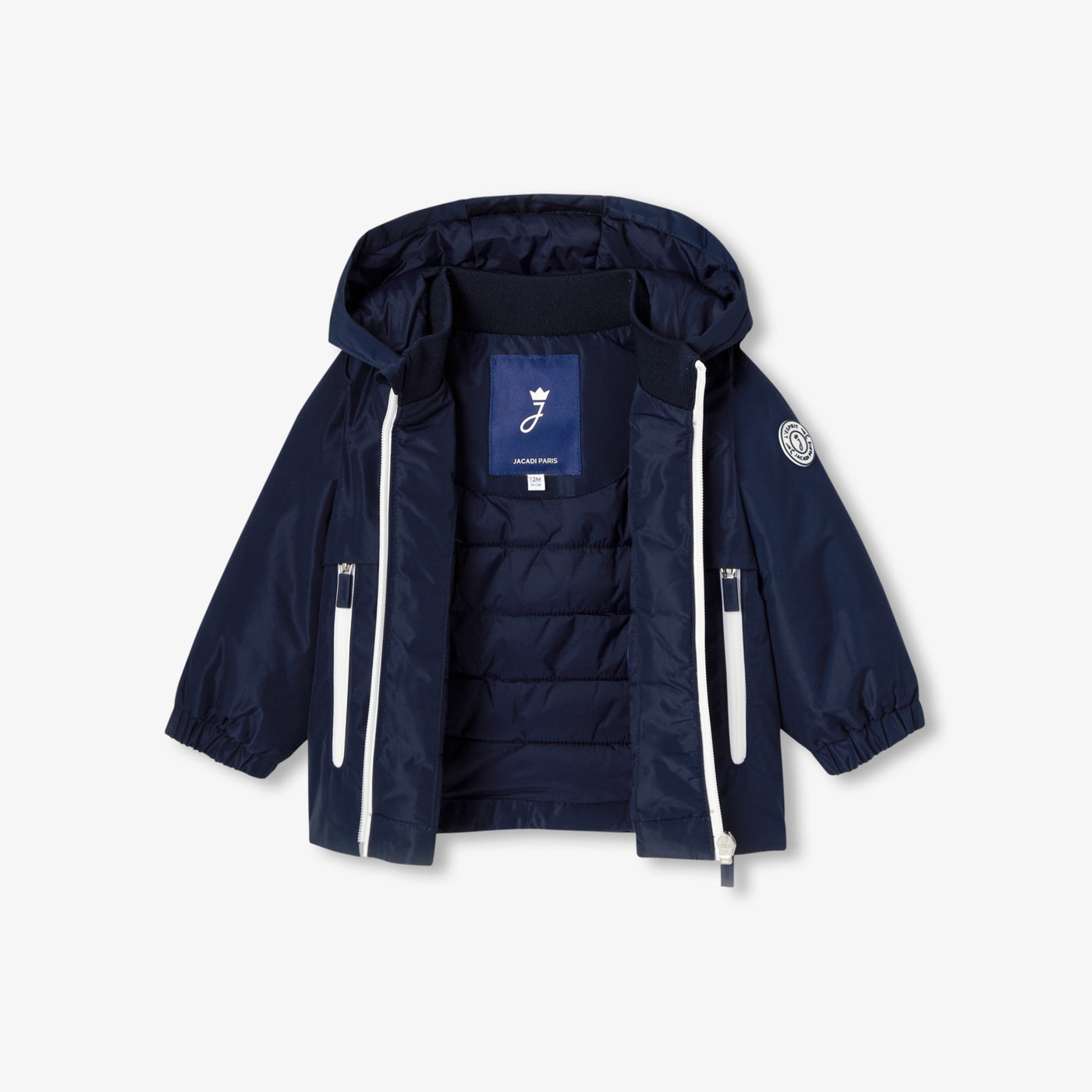 Baby boy hooded jacket - marine jacadi