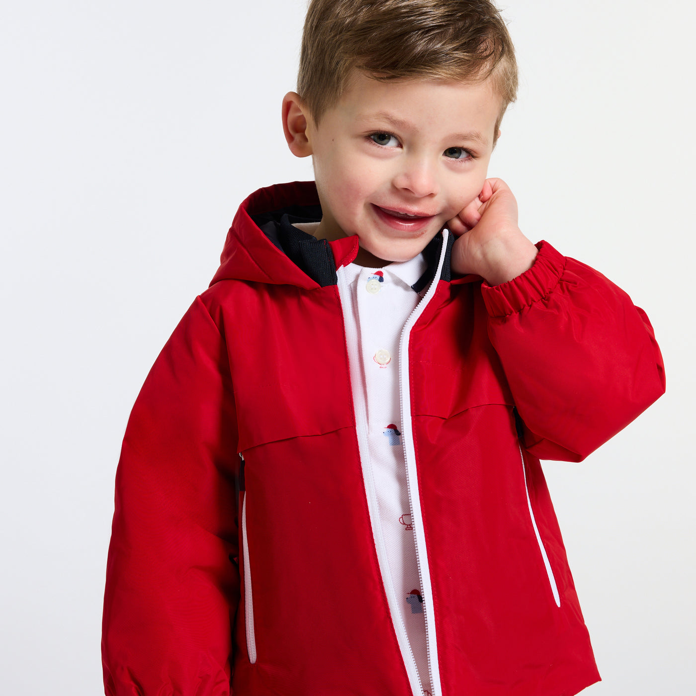 Baby boy hooded jacket
