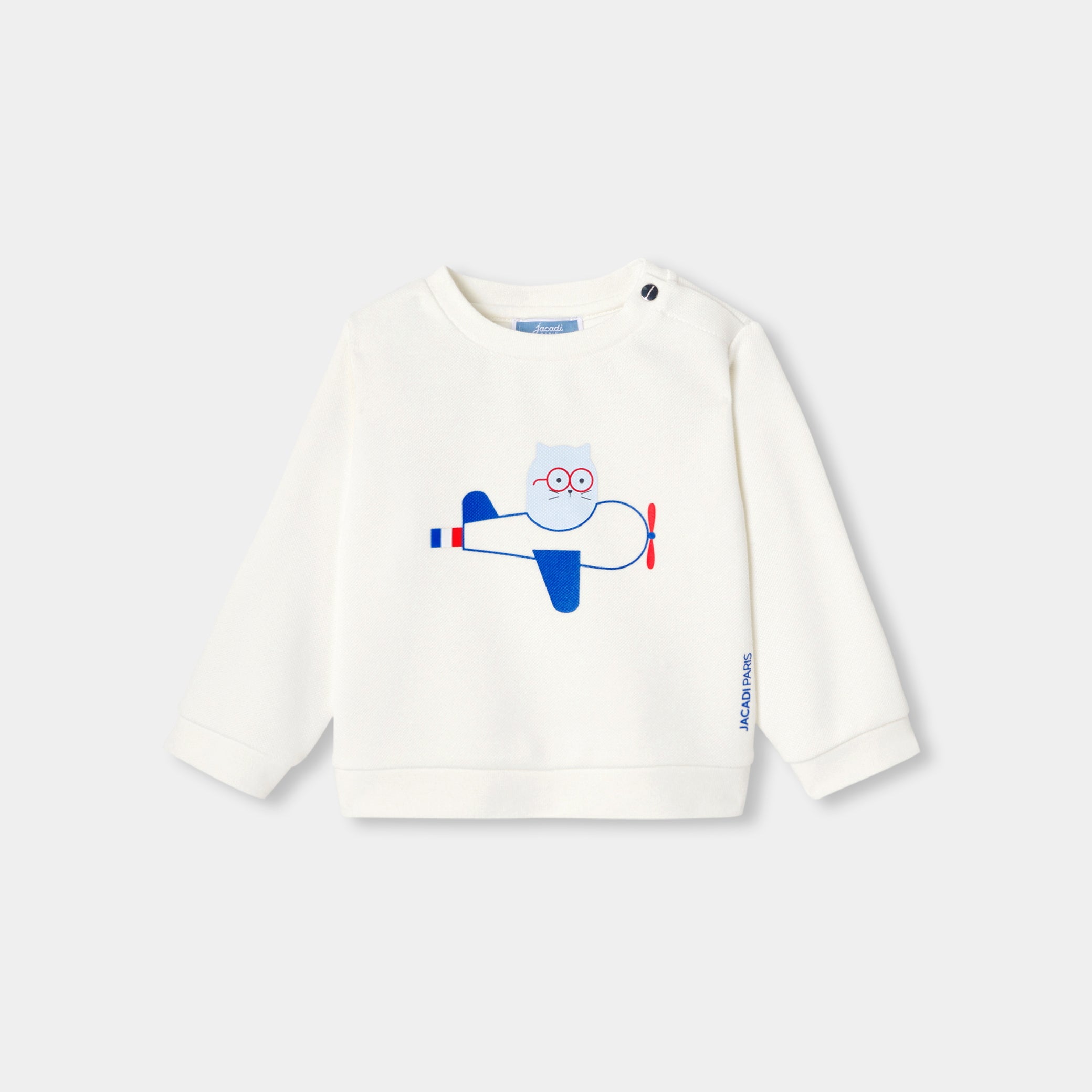 Baby boy fleece sweatshirt