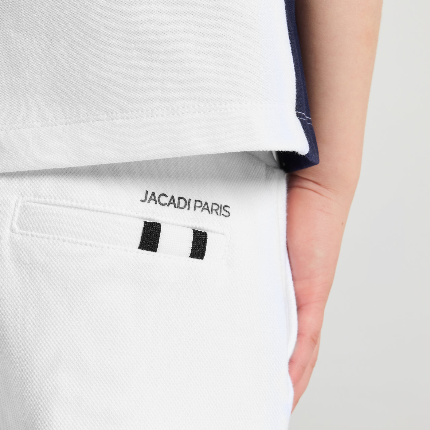 Boy double-sided piqué fleece shorts