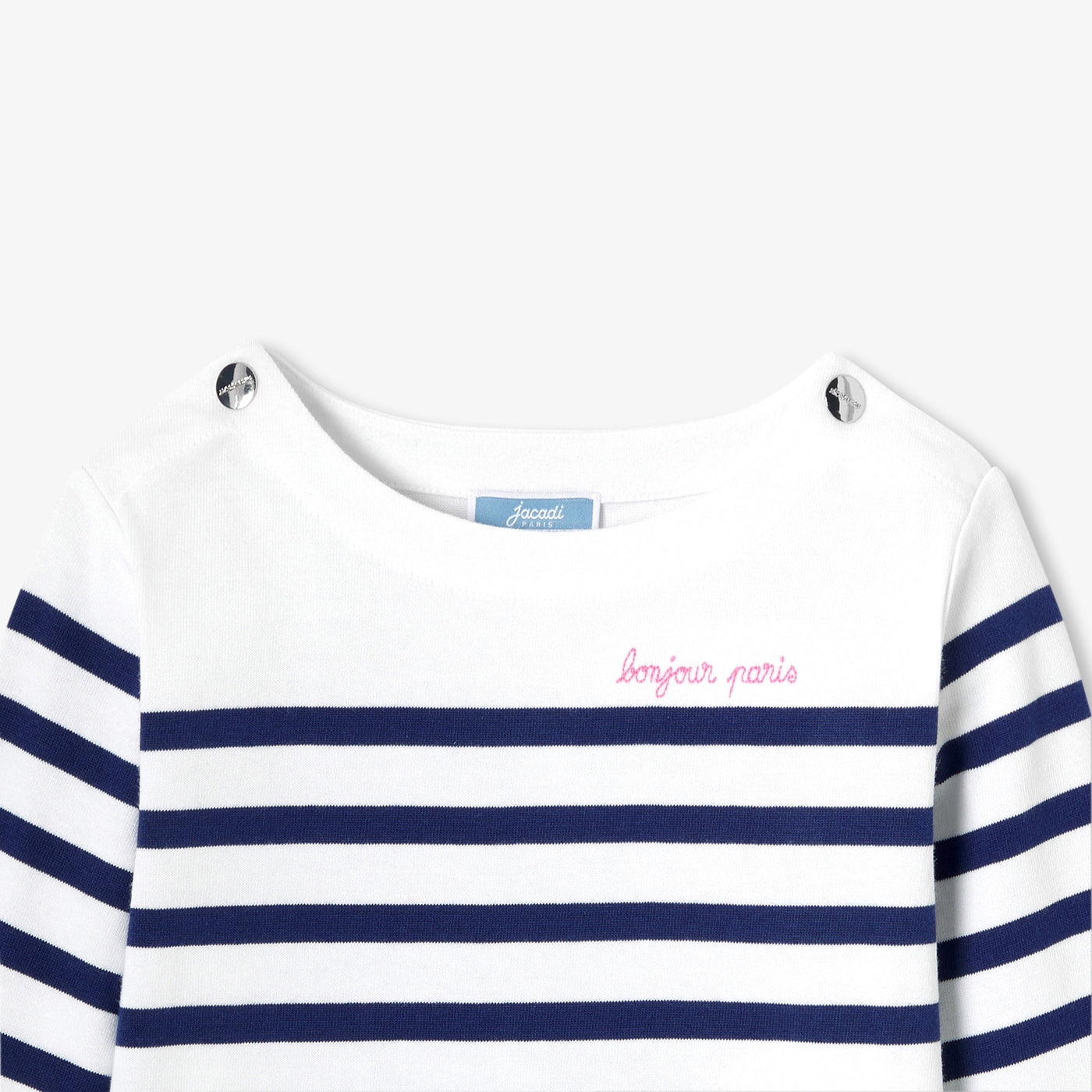 Girl cotton sailor top