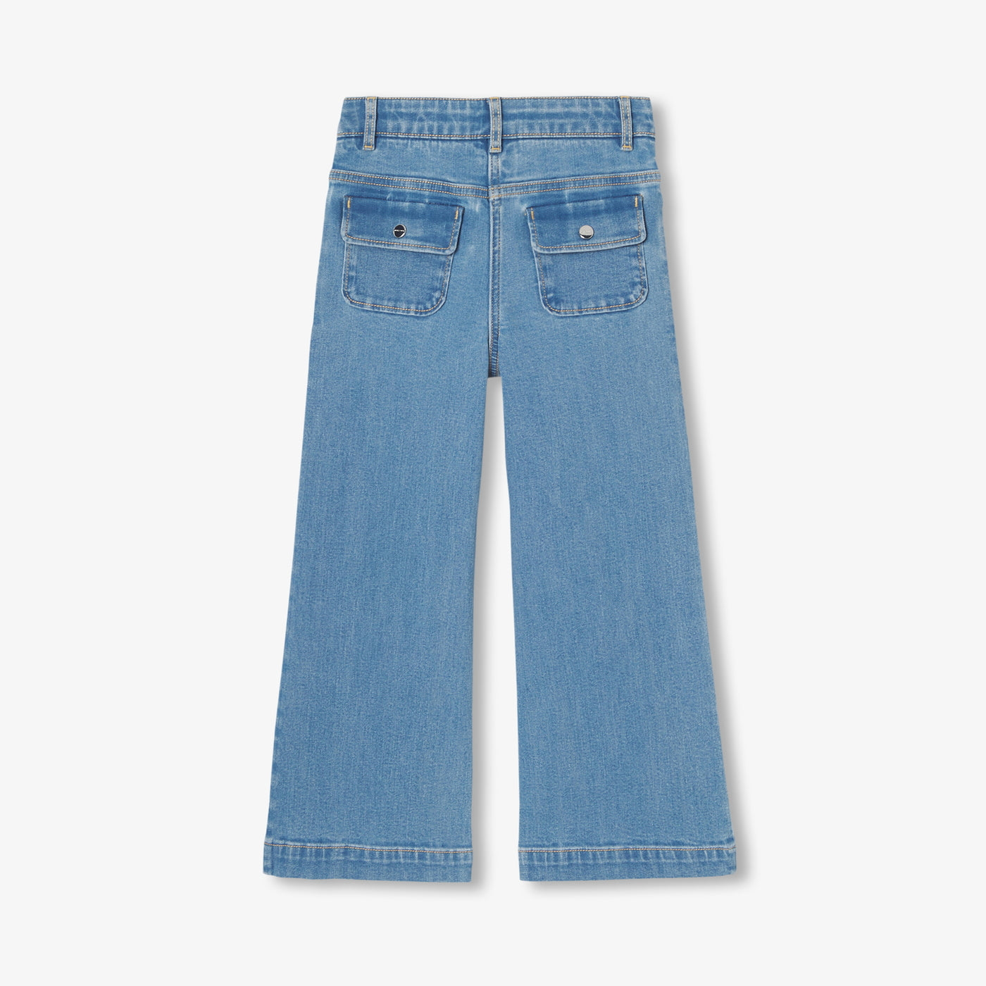 Girl wide-leg jeans