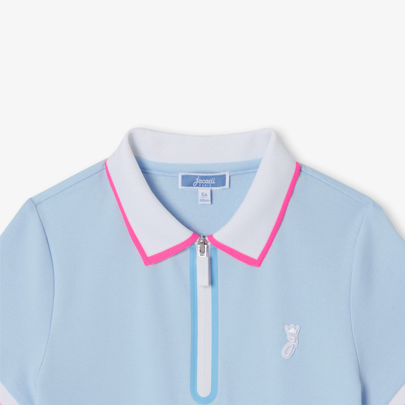 Girl short-sleeved polo shirt