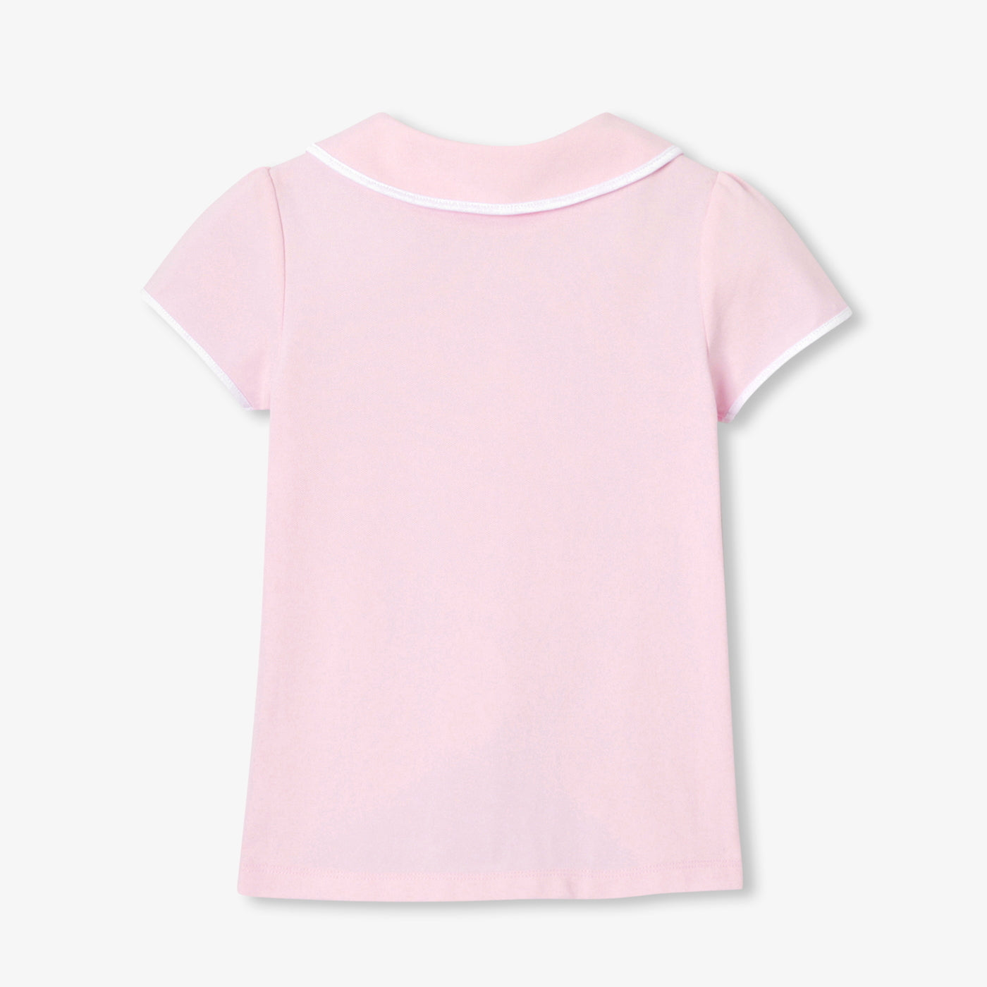 Girl short-sleeved polo shirt