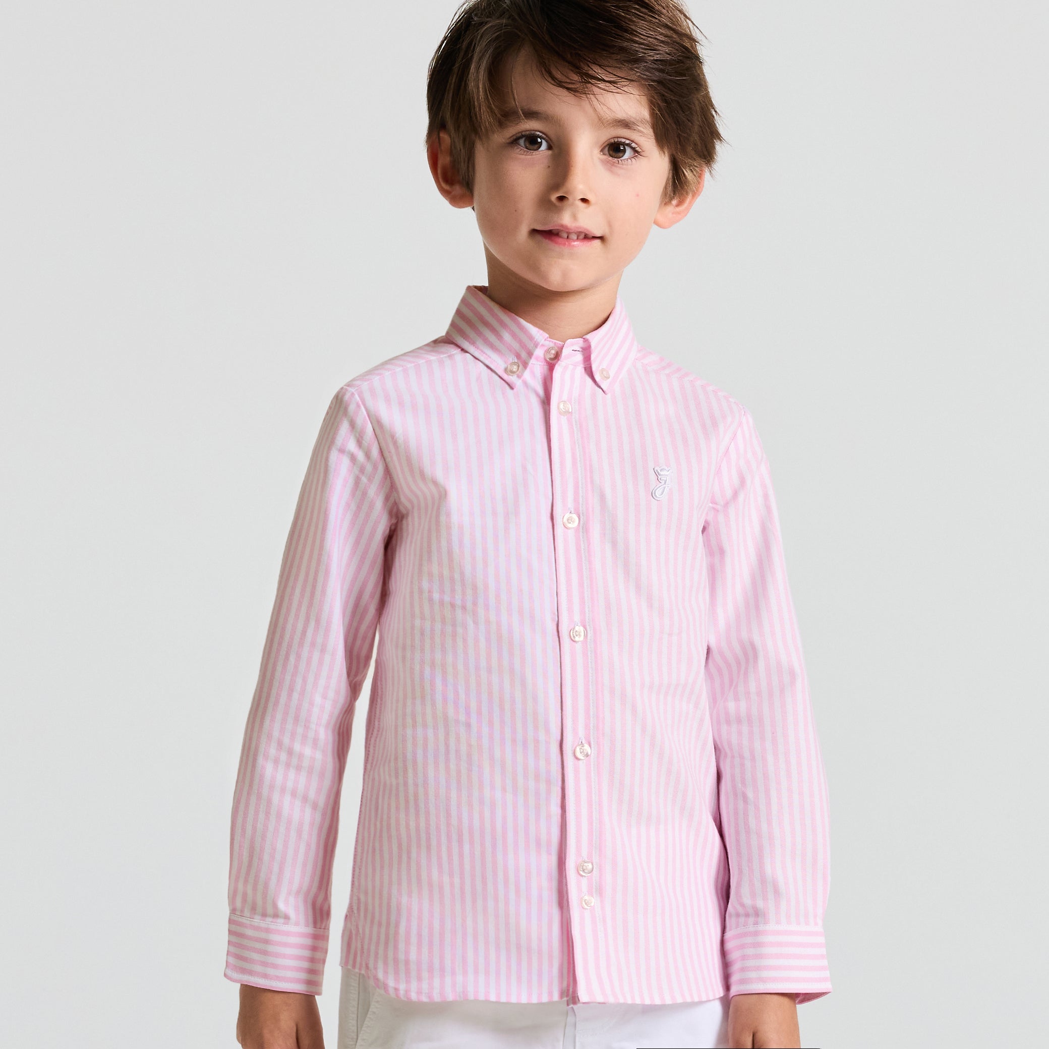 Child striped Oxford shirt