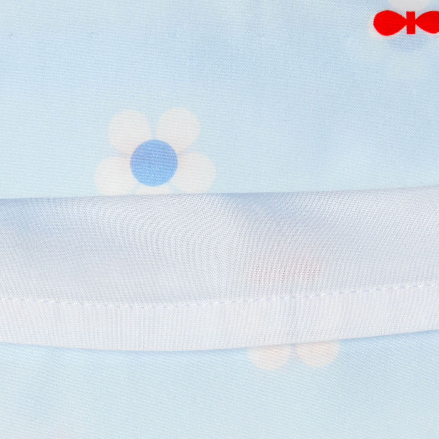 Floral poplin baby girl dress