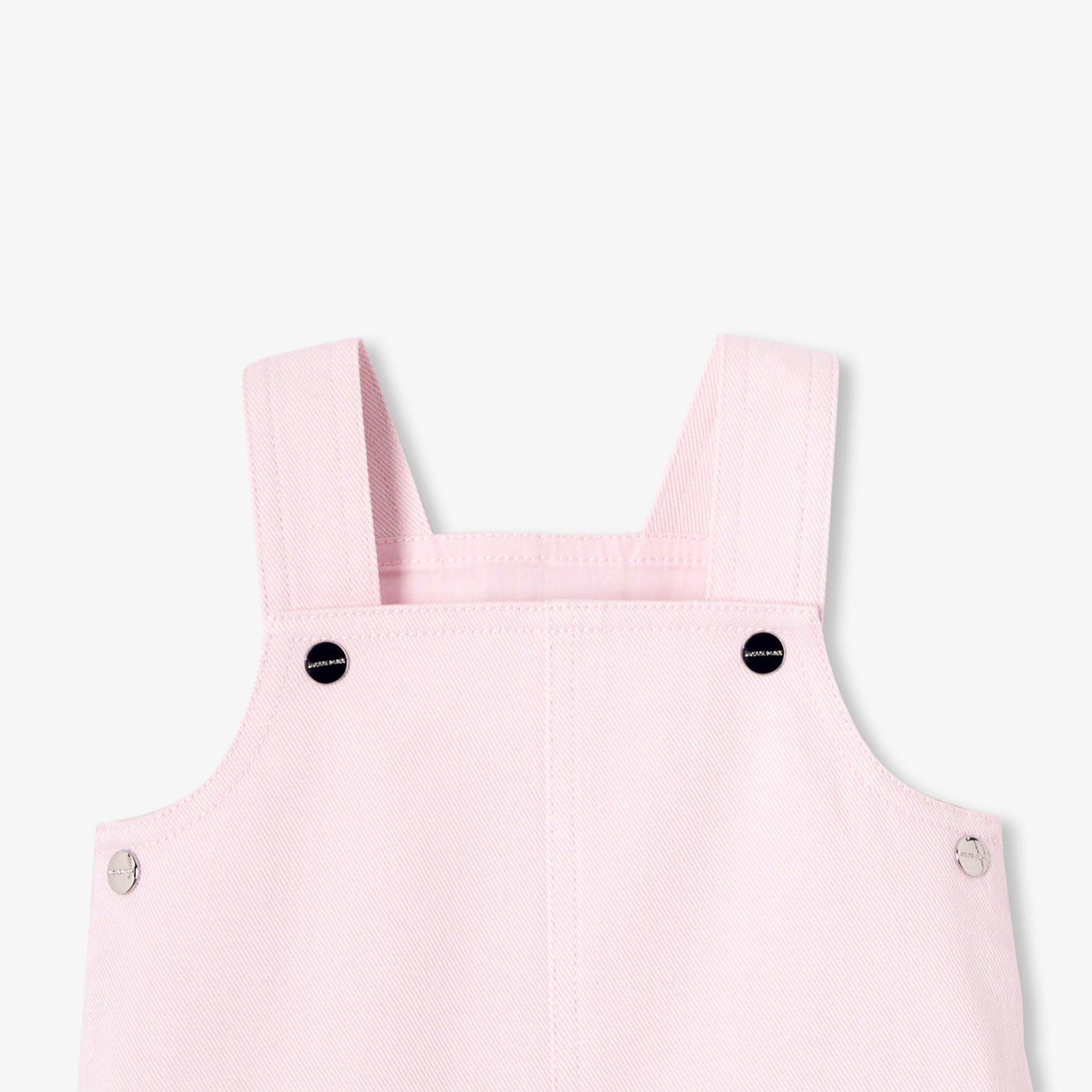 Baby girl twill pinafore dress