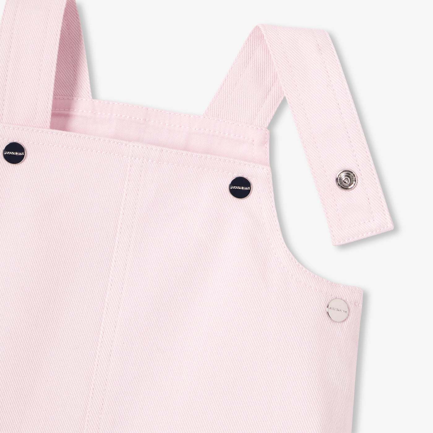 Baby girl twill pinafore dress