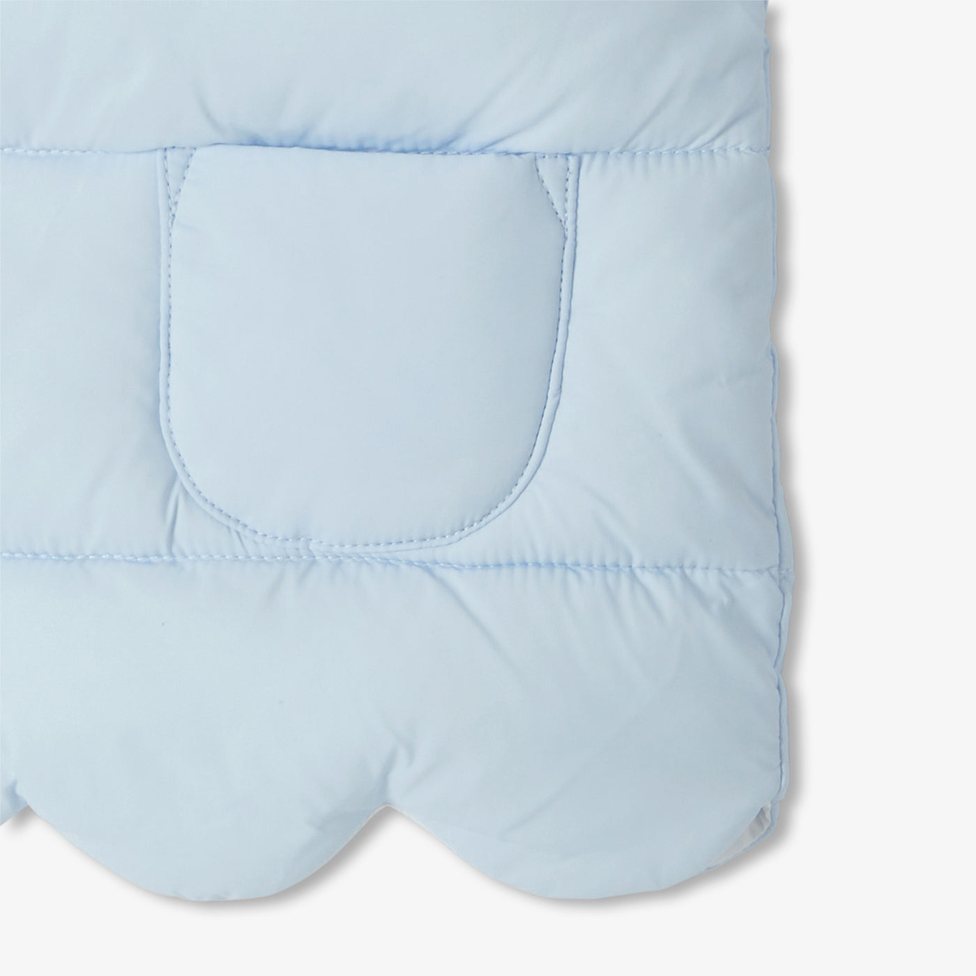 Baby girl sleeveless padded jacket - nuage