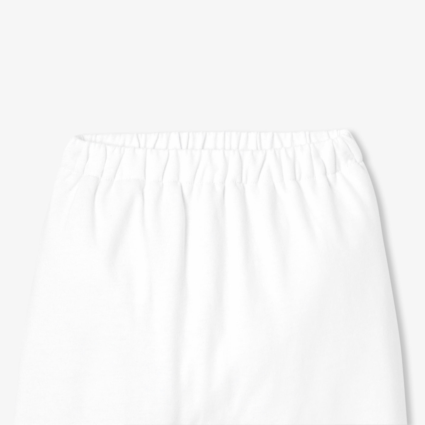 Baby girl set in quilted cotton jersey