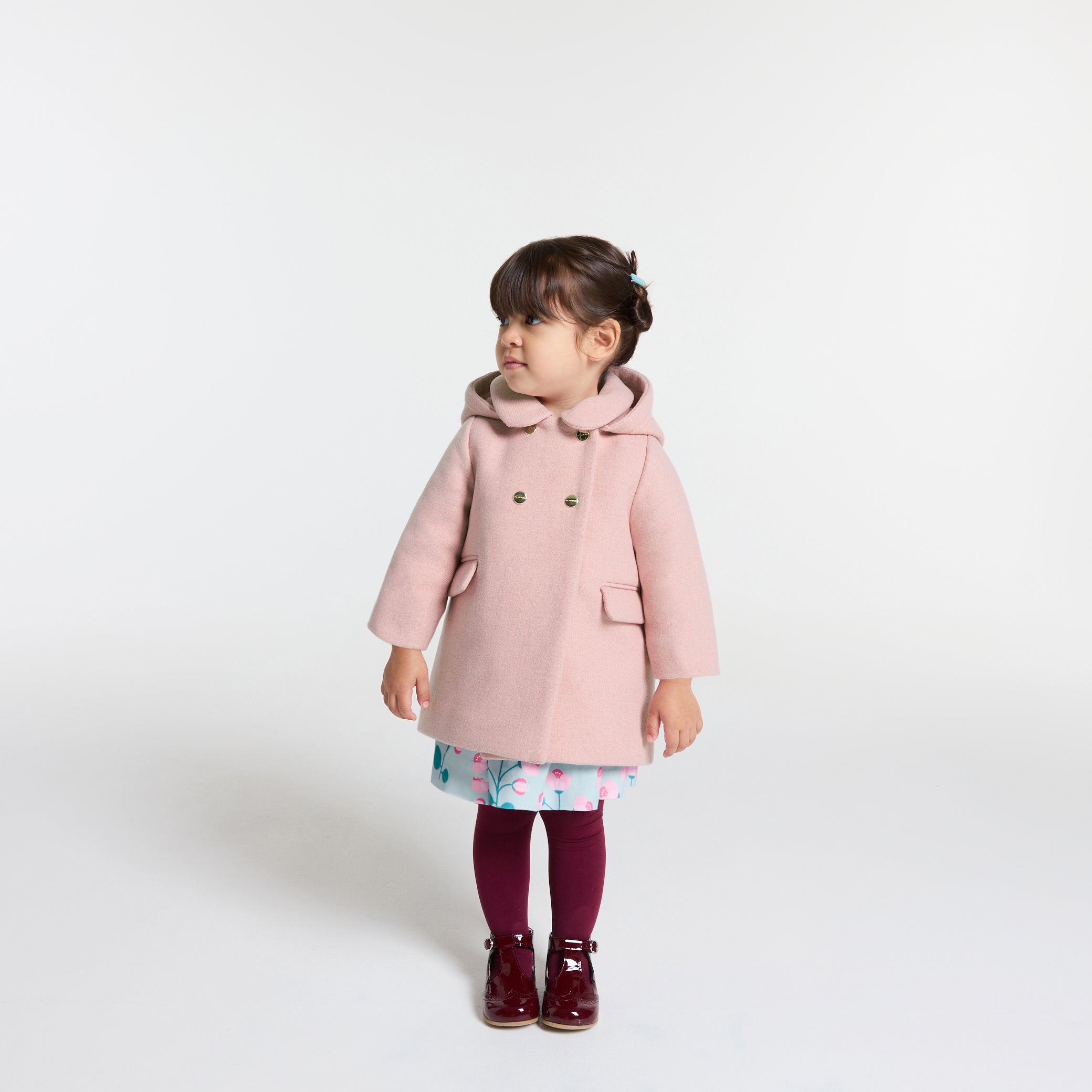 Baby girl British coat