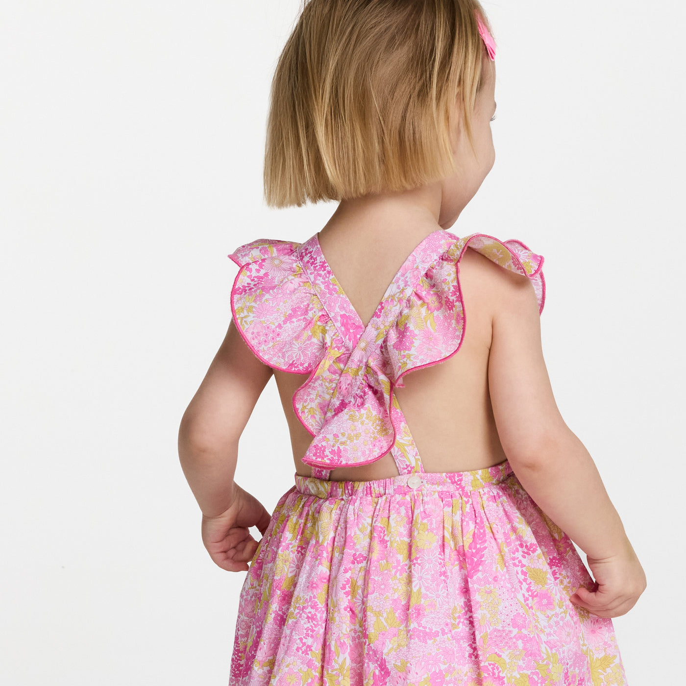 Baby girl dress in Liberty fabric