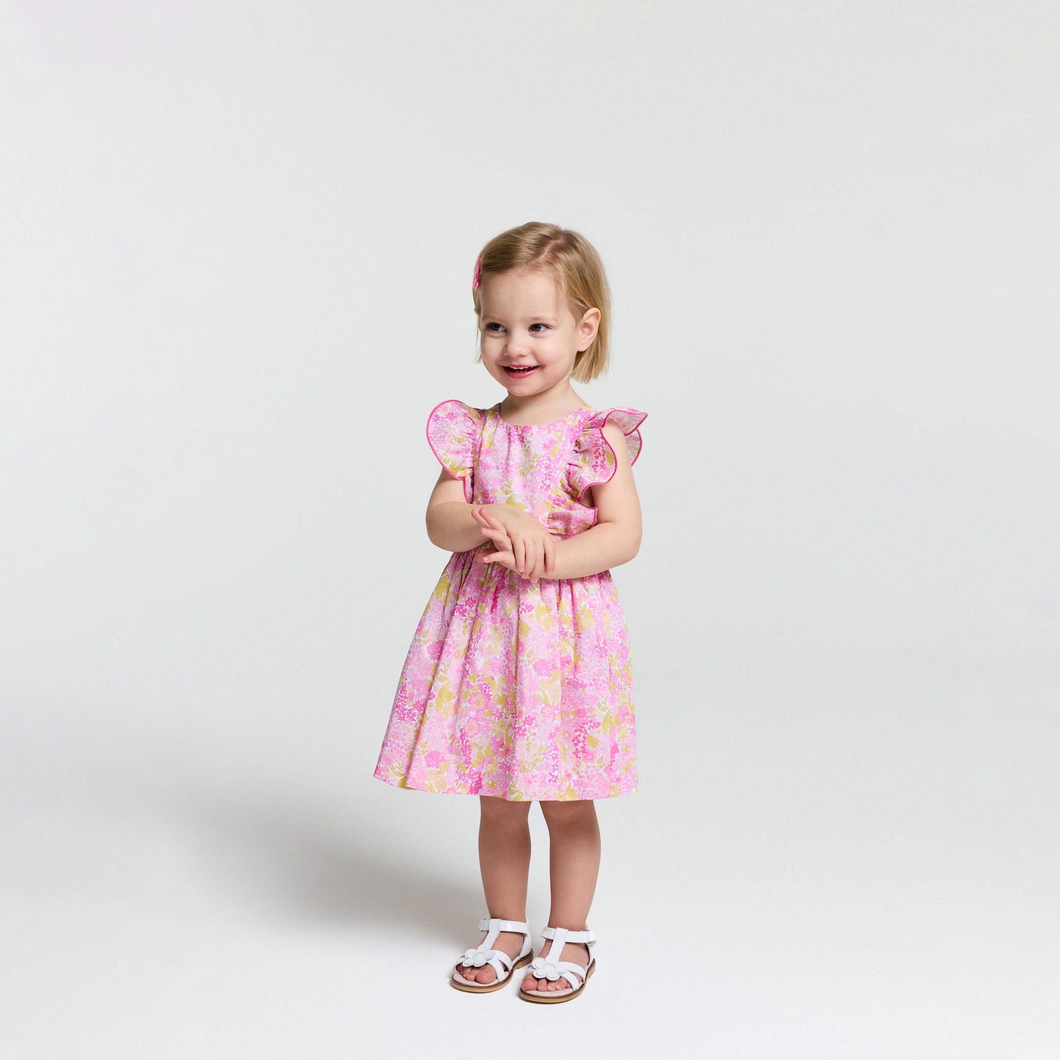 Baby girl dress in Liberty fabric