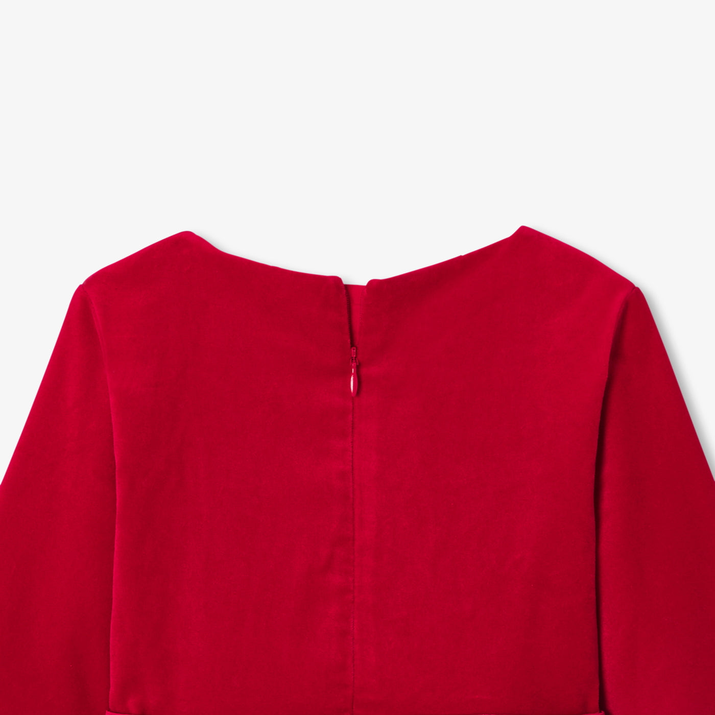 Girl bi-material dress