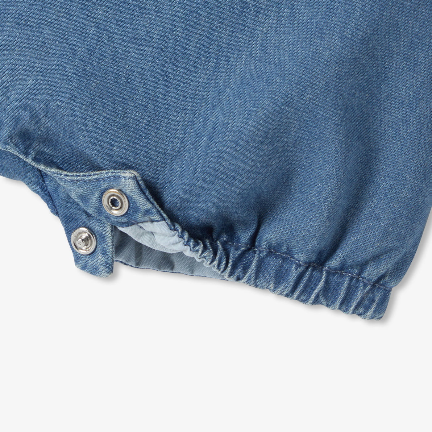 Baby lightweight denim dungarees