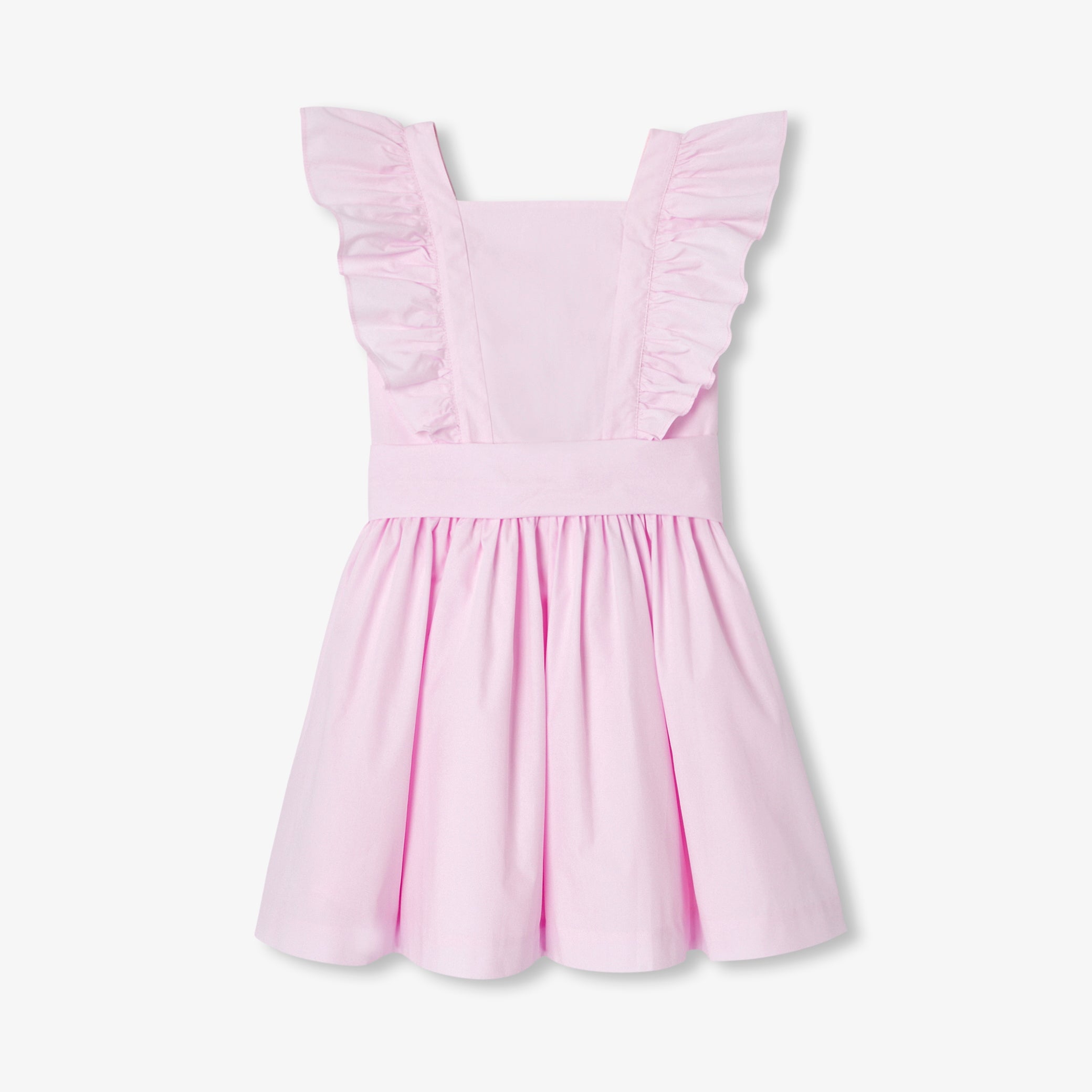 Girl poplin halter dress