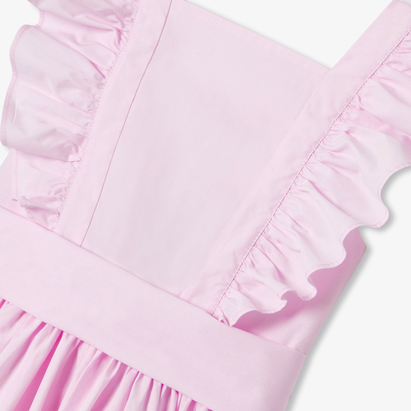 Girl poplin halter dress