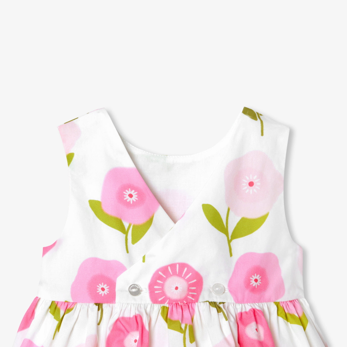 Baby girl sleeveless cotton dress