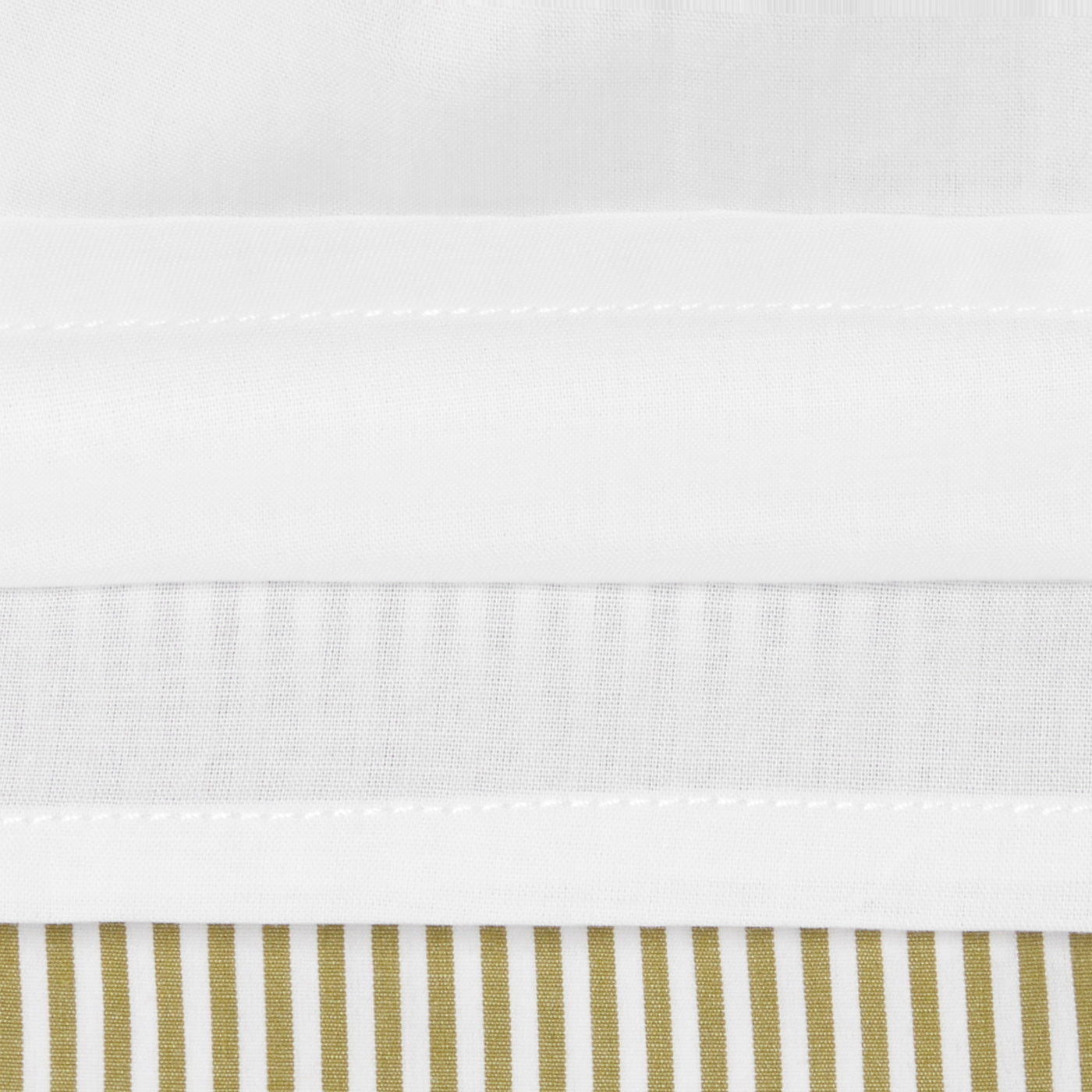 Baby girl dress in striped poplin