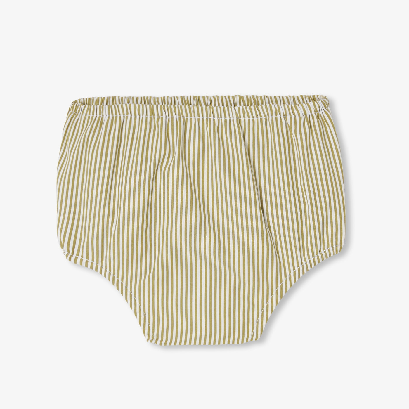 Baby girl dress in striped poplin