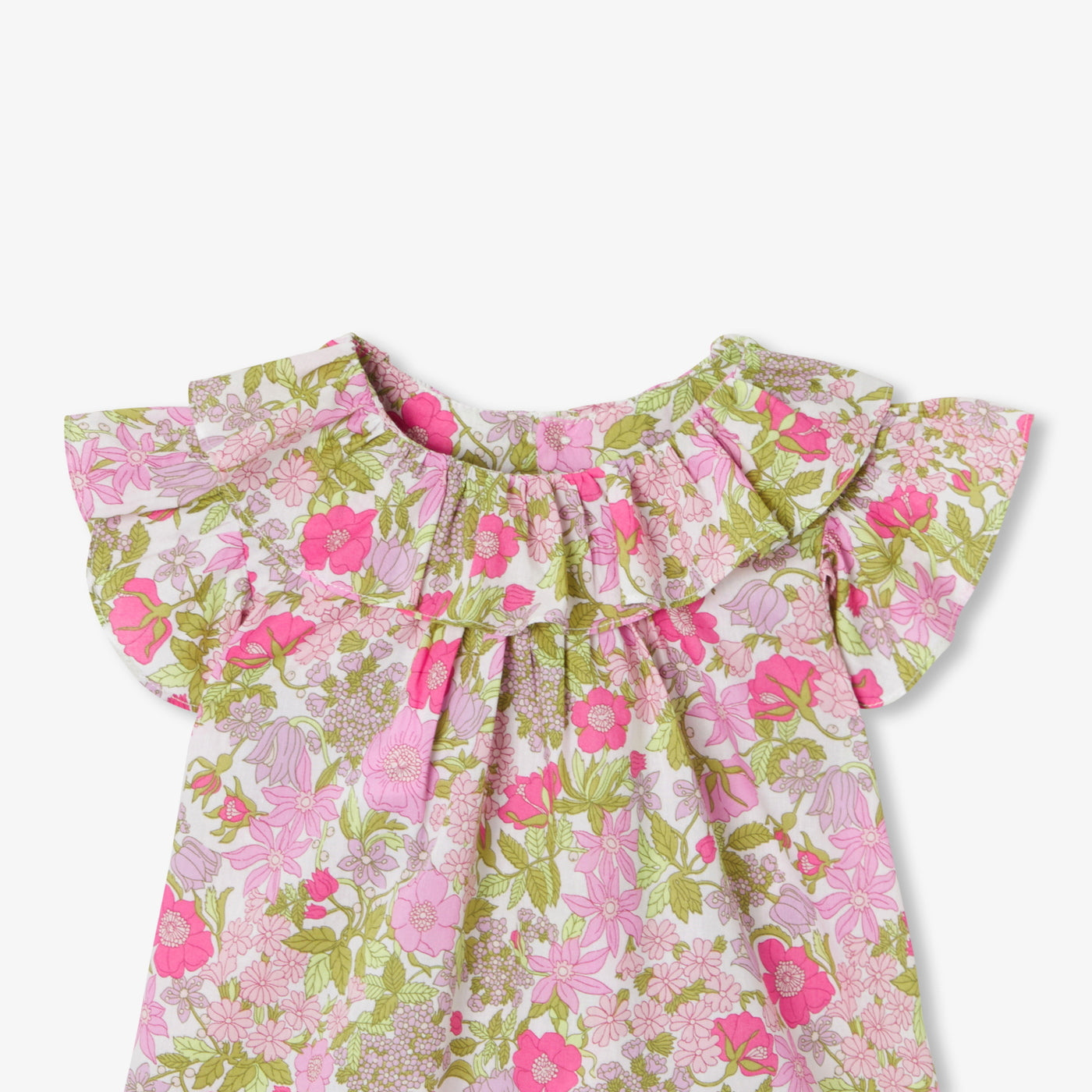 Baby girl blouse in Liberty fabric