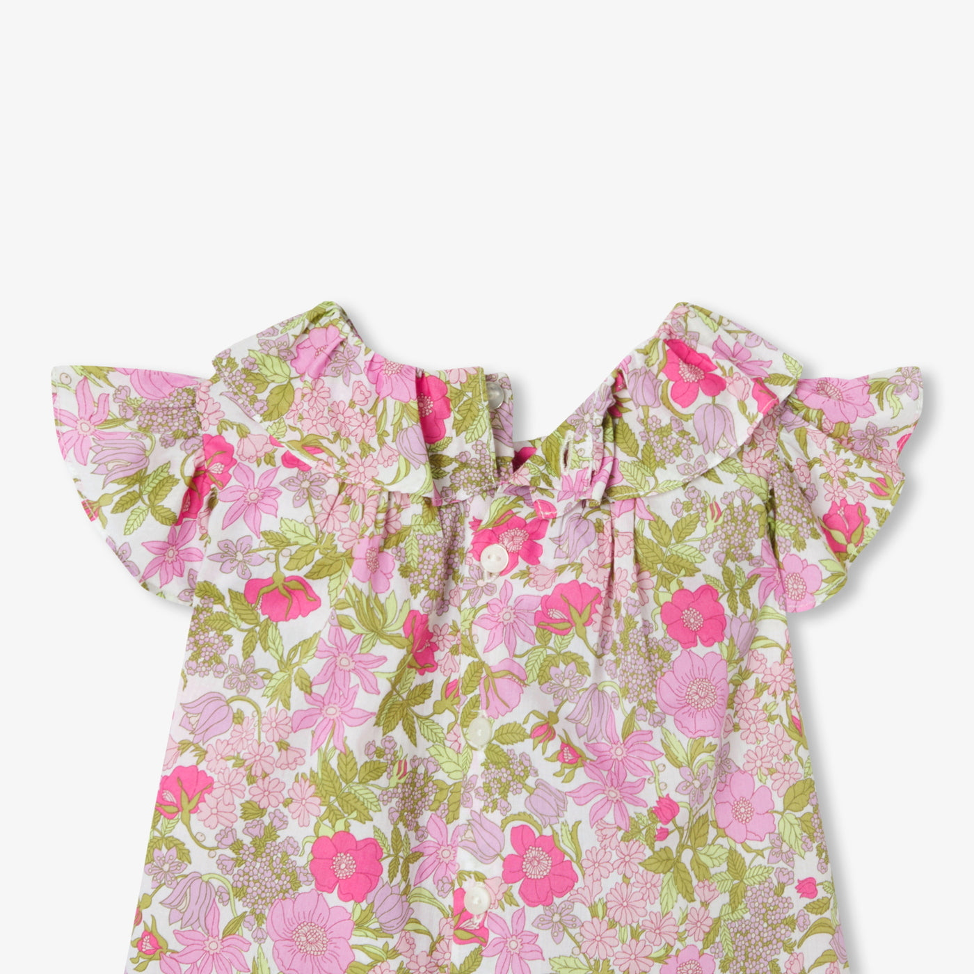 Baby girl blouse in Liberty fabric