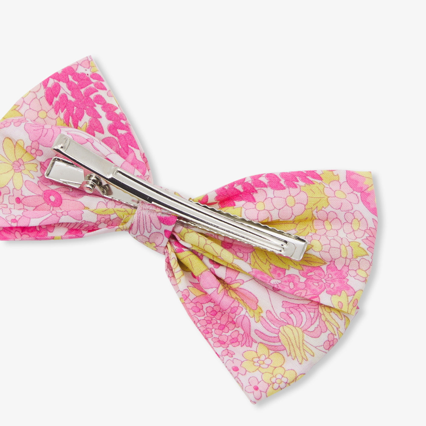 Liberty fabric bow hair clip for girls