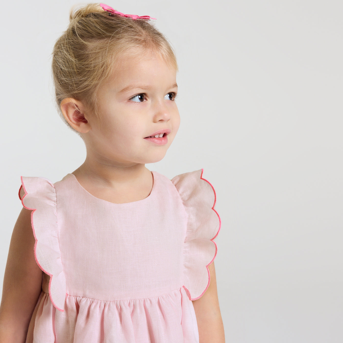 Baby girl linen dress