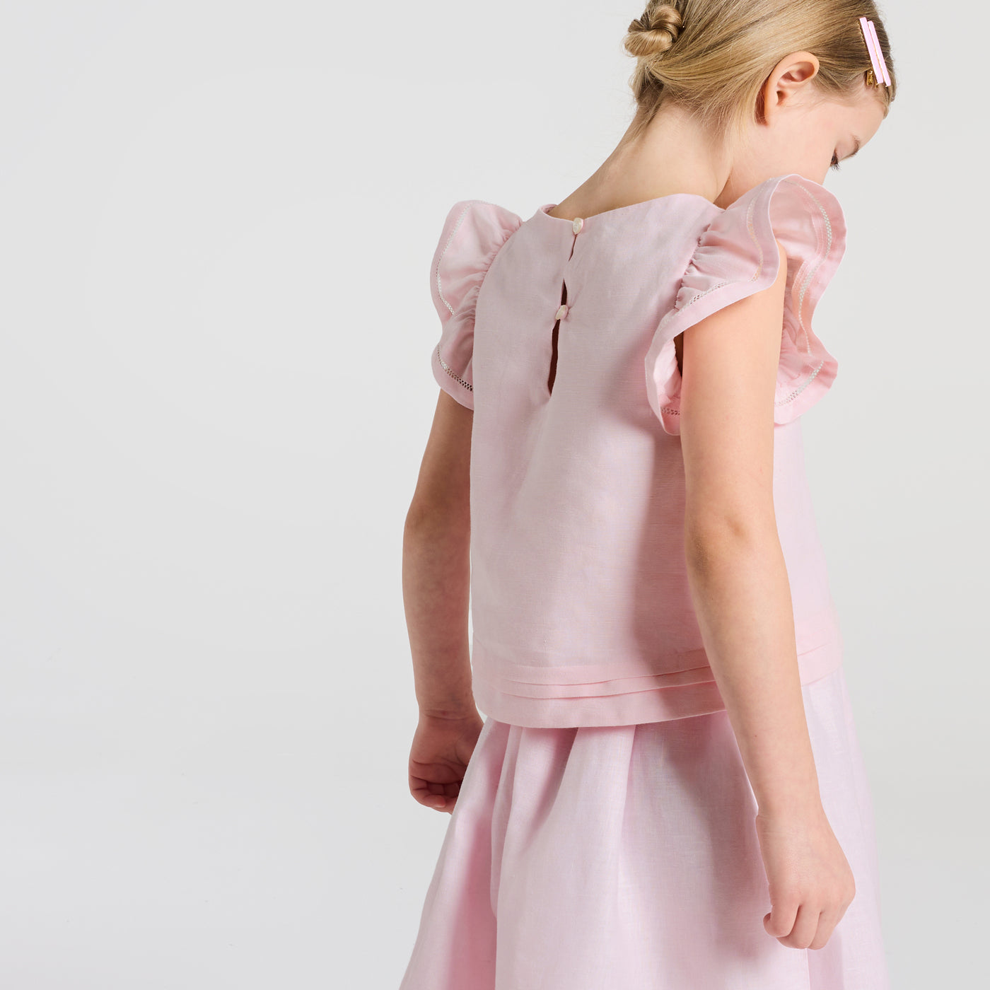Girl linen top