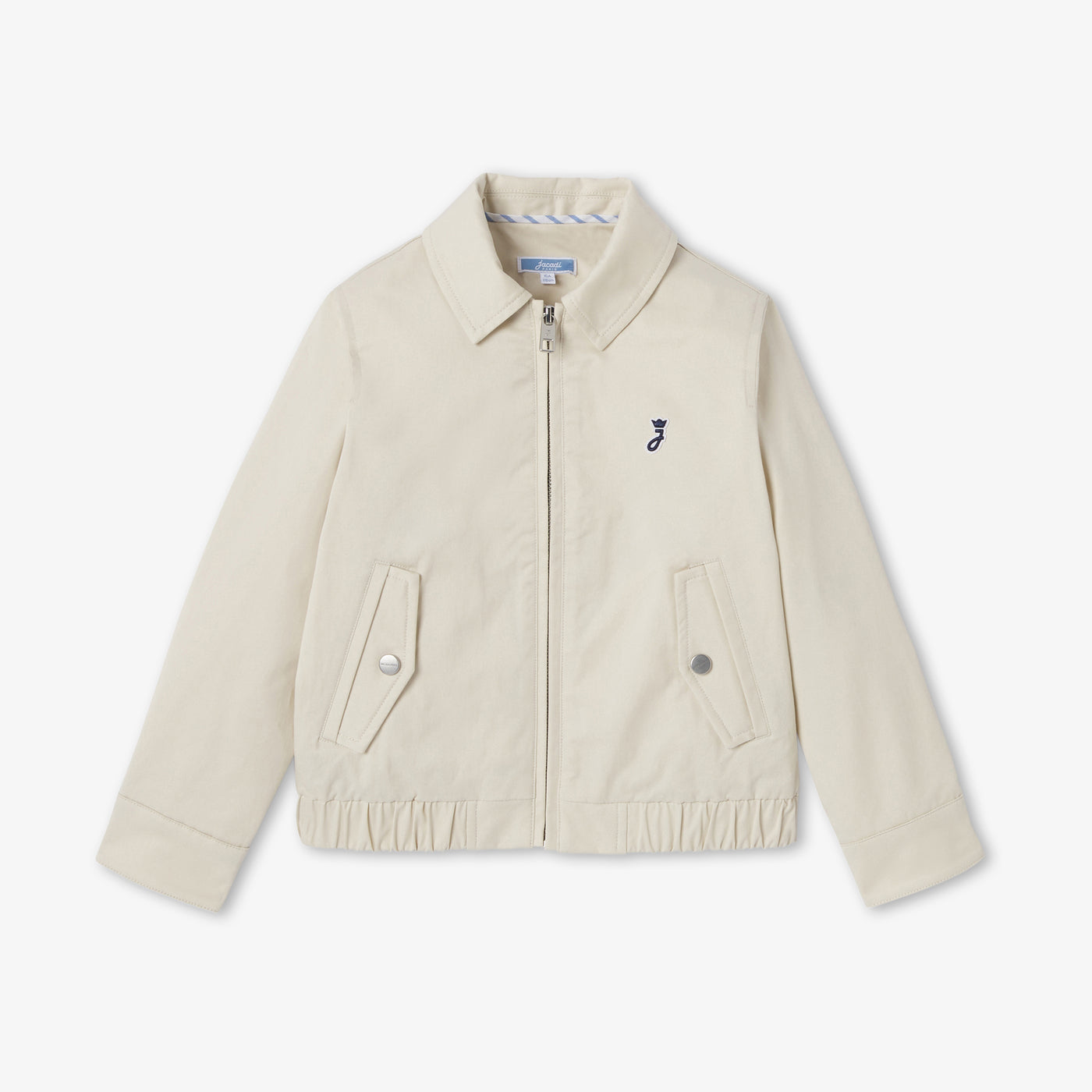 Child lightweight twill Harrington jacket