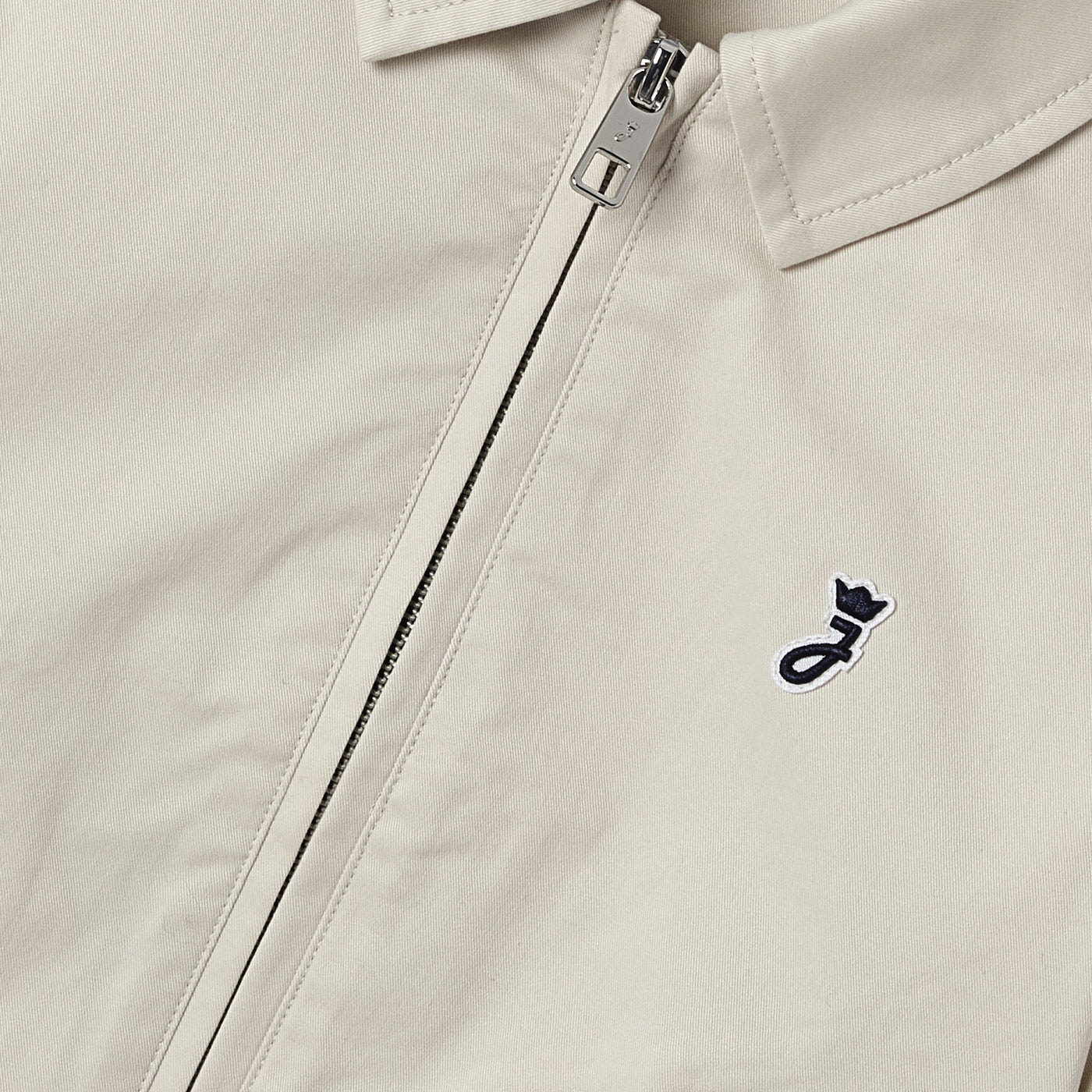 Child lightweight twill Harrington jacket