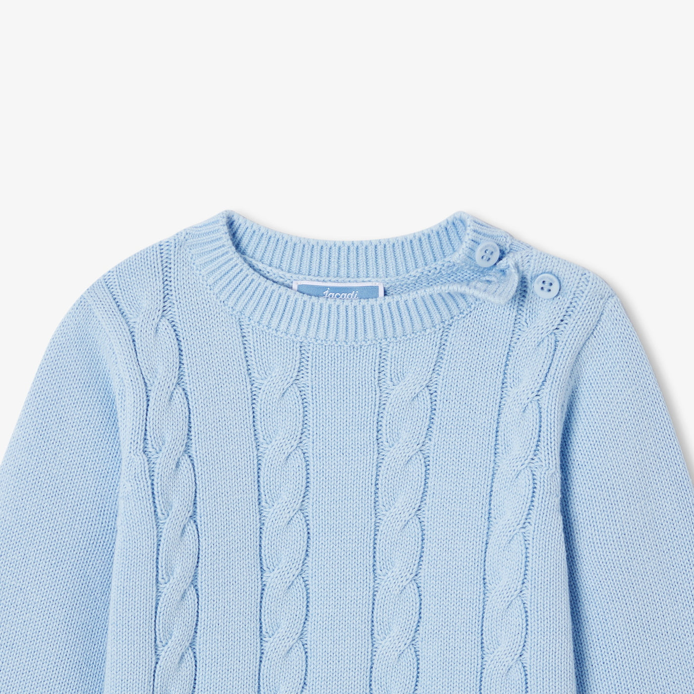 Baby boy cable knit jumper