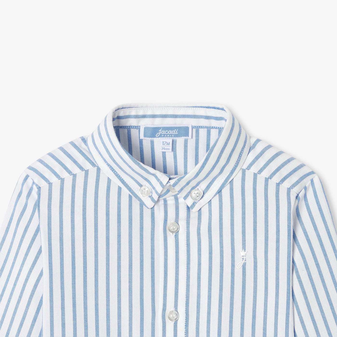 Baby boy striped Oxford shirt