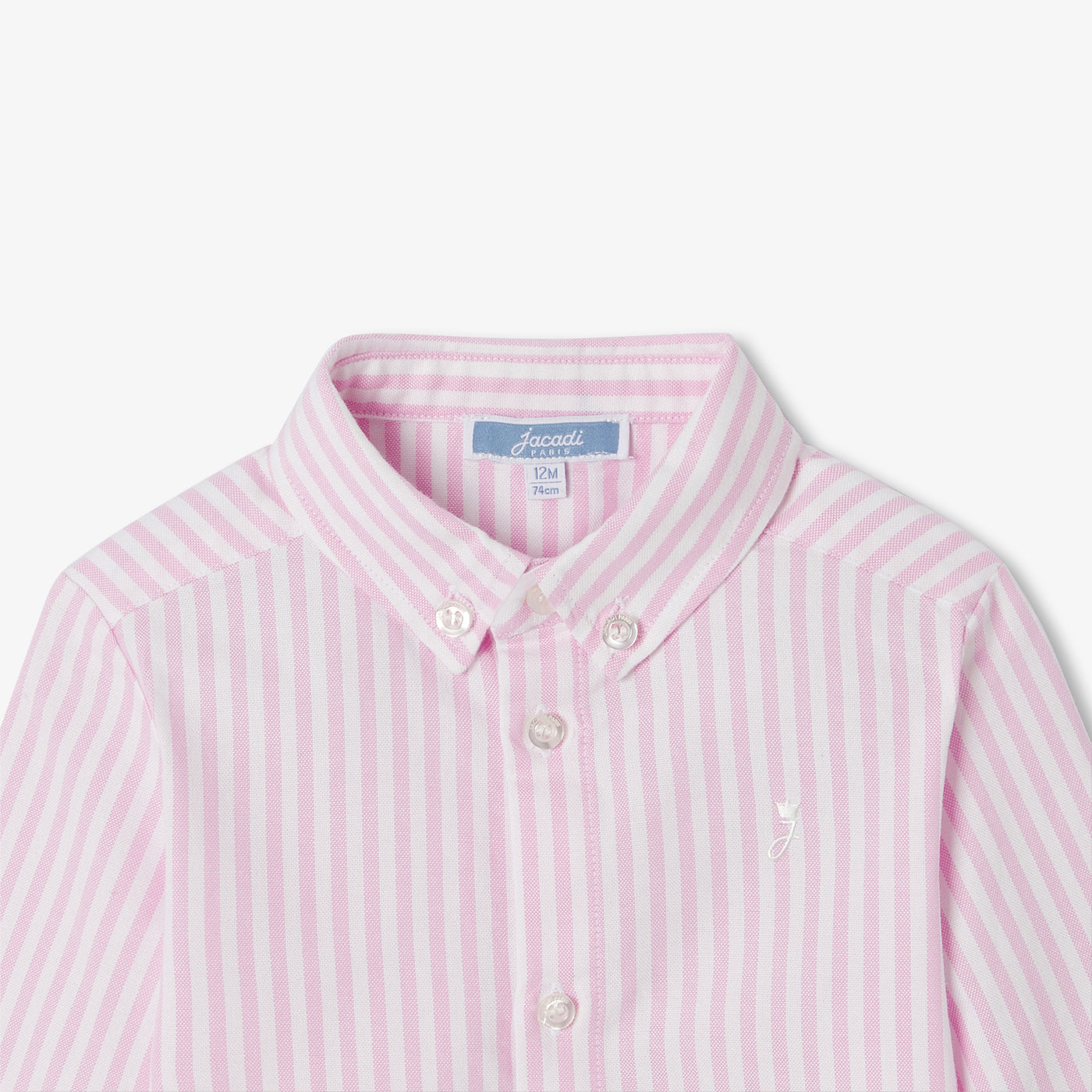 Baby boy striped Oxford shirt