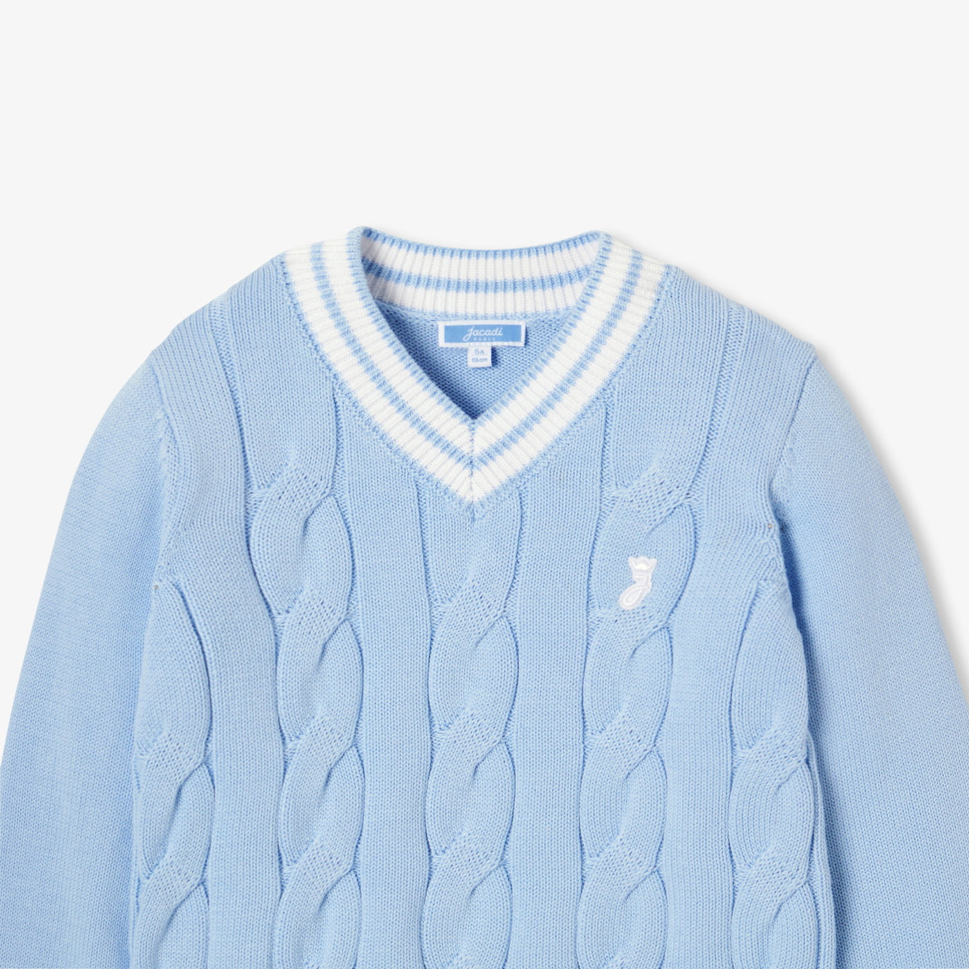 Child thick gauge cotton sweater