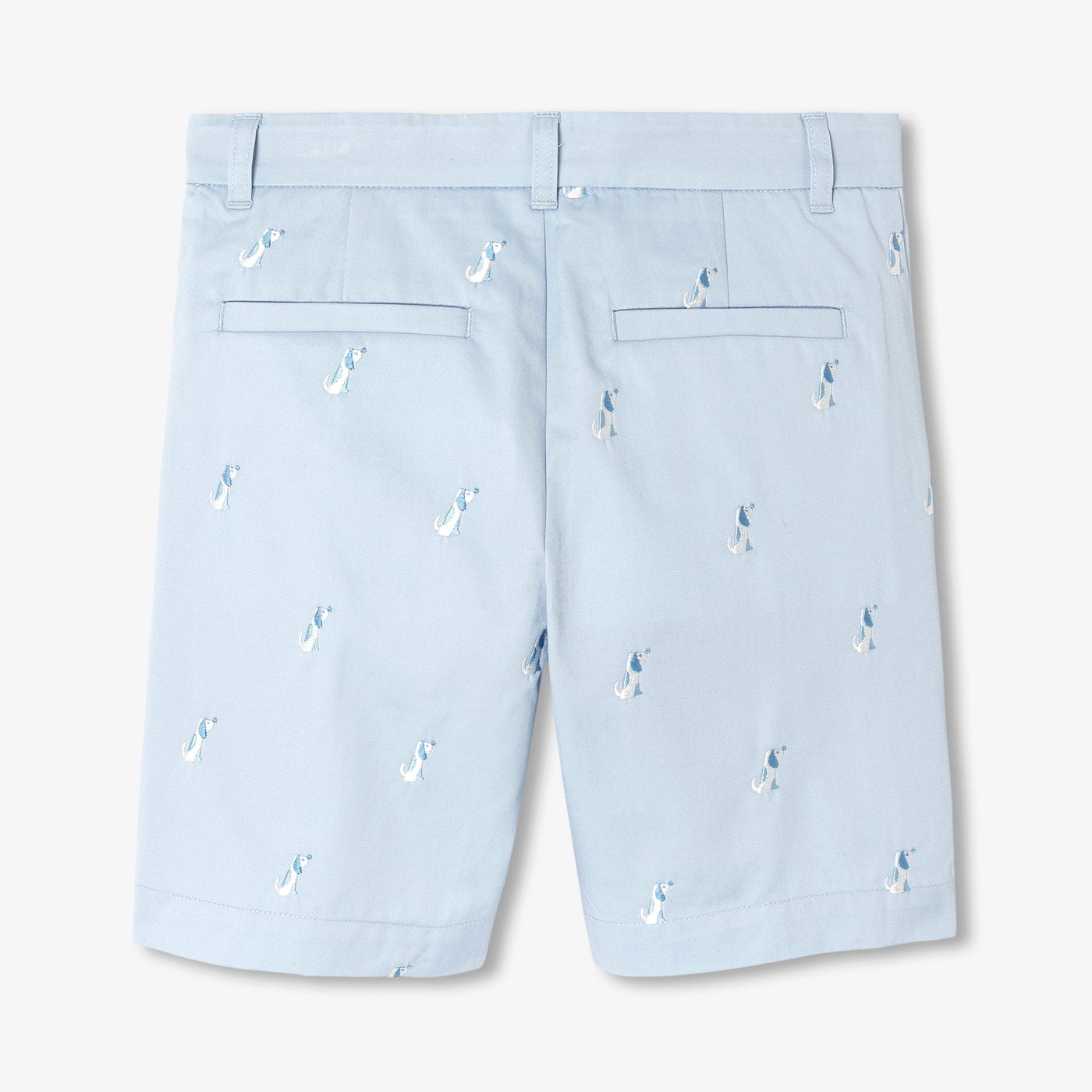 Boy cotton twill Bermuda shorts