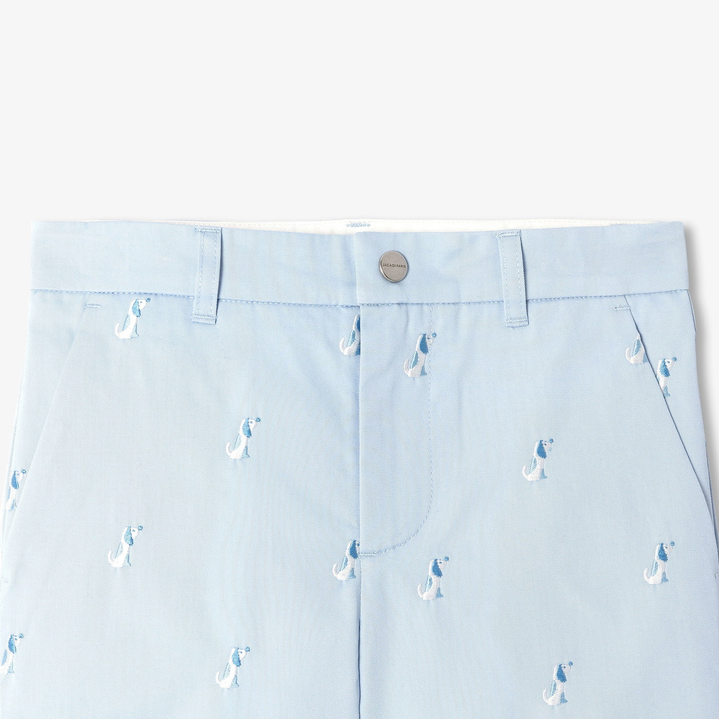 Boy cotton twill Bermuda shorts