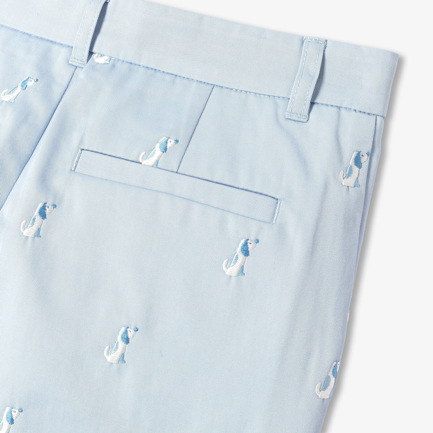 Boy cotton twill Bermuda shorts
